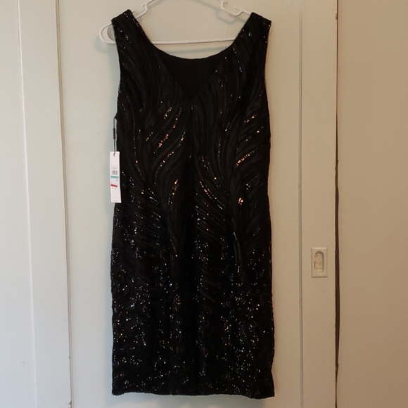 Calvin Klein Women's Sheath Dress NWT 16 - Picture 4 of 7